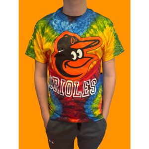 Baltimore Orioles Carnival Tie Dye T-shirt