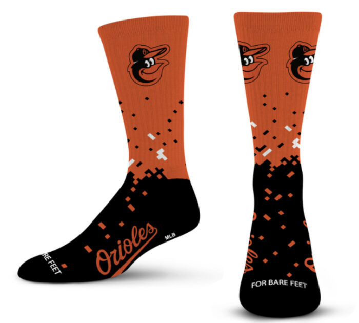 Baltimore Orioles Spray Zone Socks