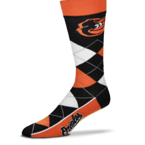 Baltimore Orioles Argyle Socks