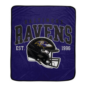 Baltimore Ravens 50" x 60" Vintage Arch Block Blanket