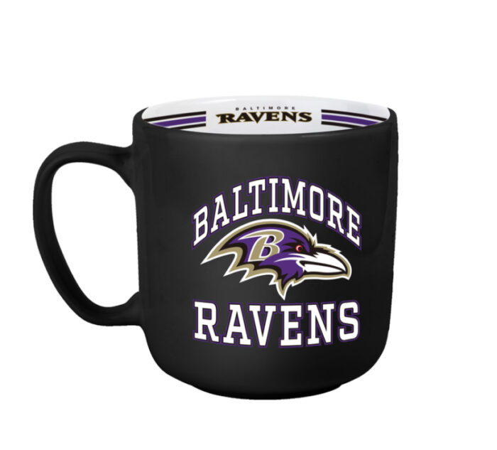 Baltimore Ravens 15oz. Stripe Mug