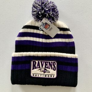 Baltimore Ravens Winter Pom Knit Hat