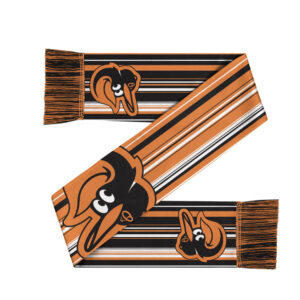 Baltimore Orioles Hyper Stripe Big Logo Scarf 