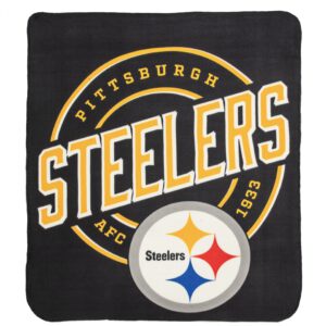 Pittsburgh Steelers 50" x 60" Campaign Fleece Throw Blanket