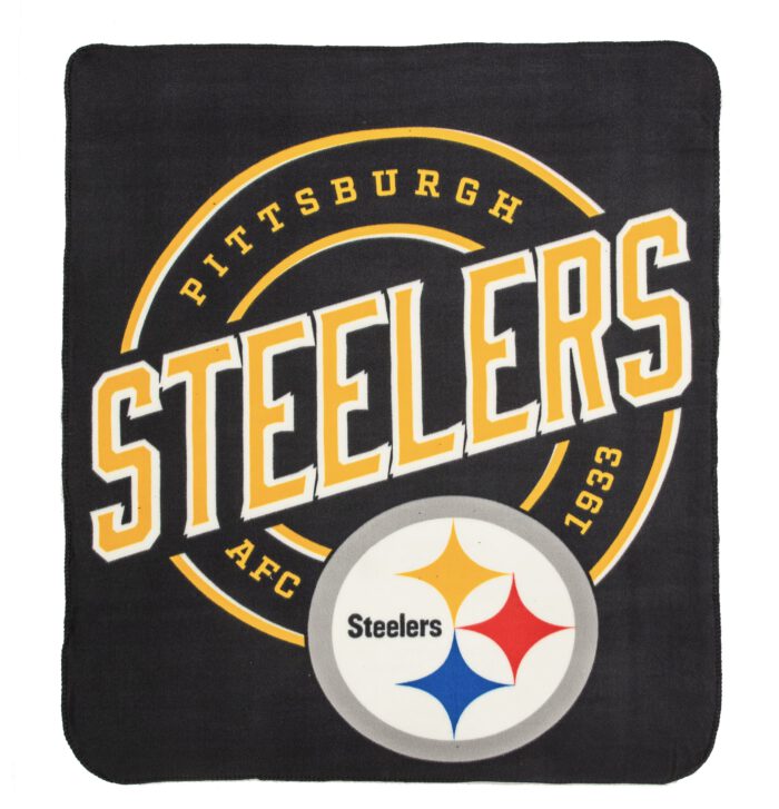 Pittsburgh Steelers 50" x 60" Campaign Fleece Throw Blanket