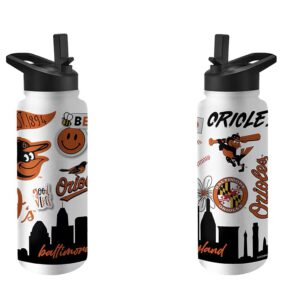 Baltimore Orioles 34oz. Quencher Water Bottle - Native